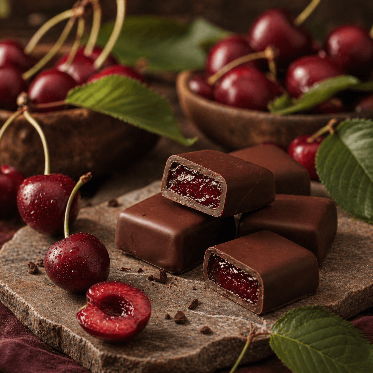 Cherry Marmalade Candies