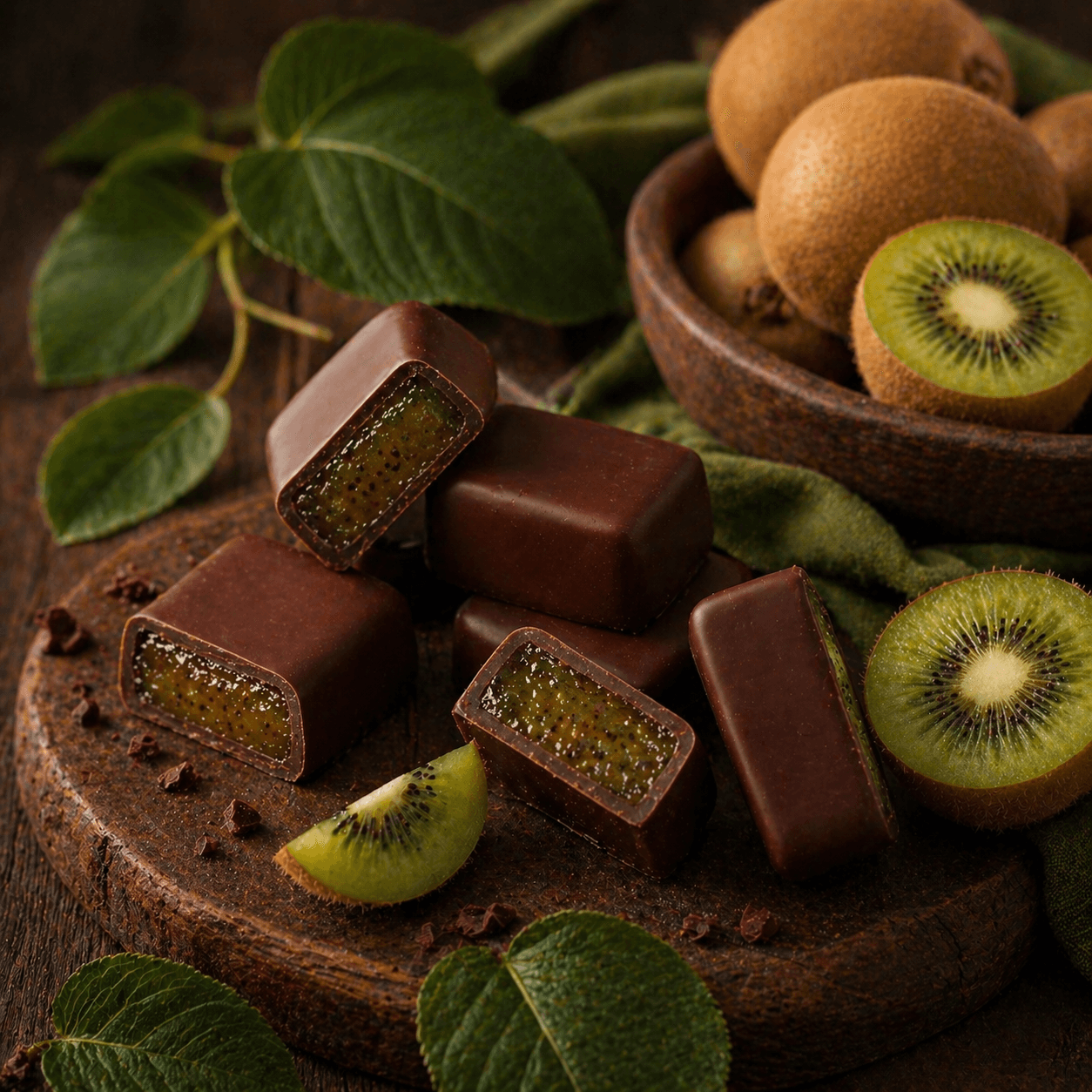 Kiwi Marmalade Candies