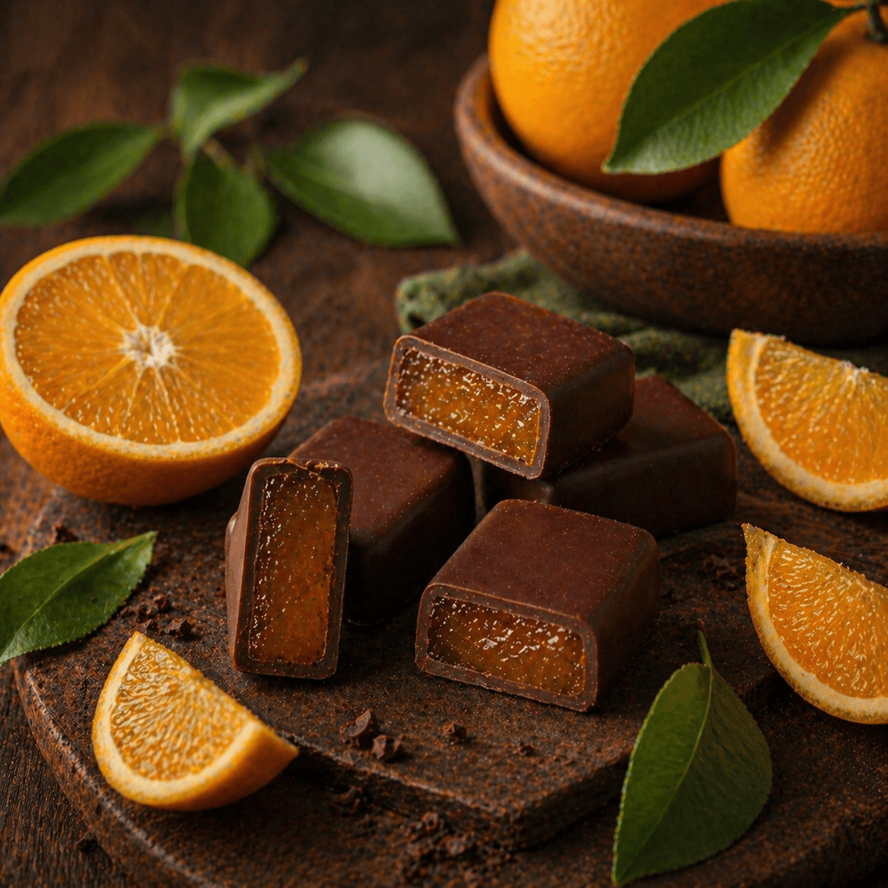 Orange Marmalade Candies