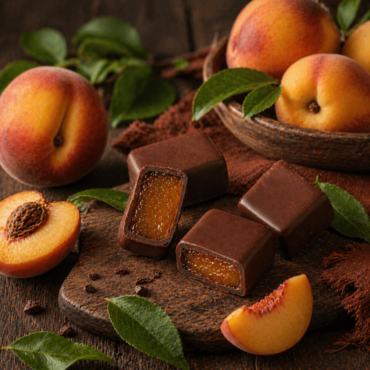 Peach Marmalade Candies