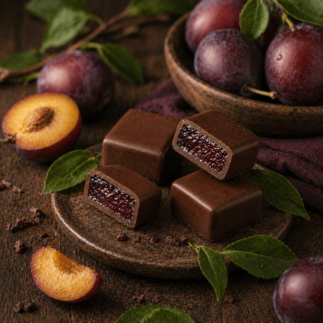 Plum Marmalade Candies